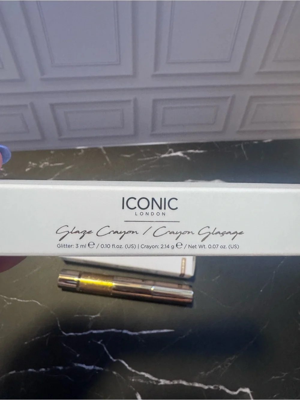 SET OF 3 ICONIC London Glitter Crayon